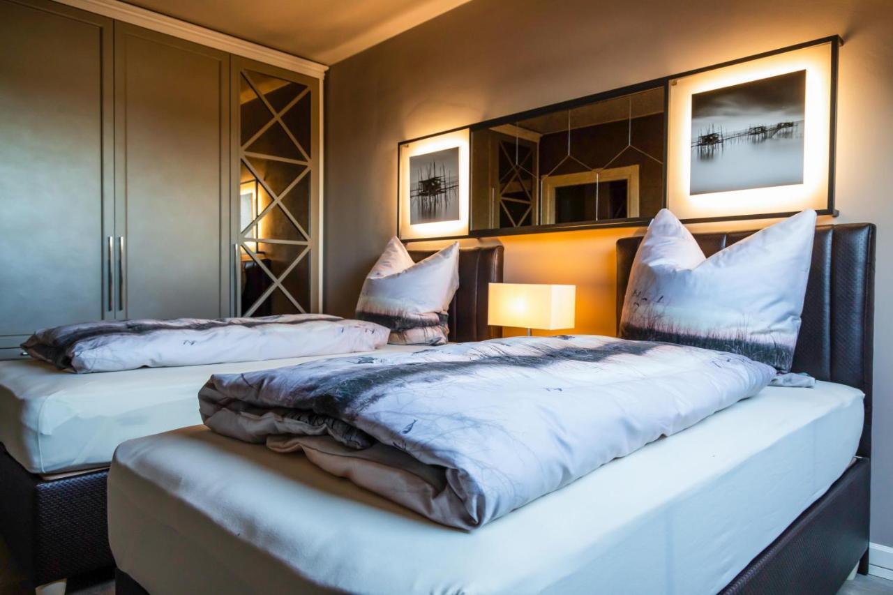 לייפציג Deluxe Apartment Mit Tiefgarage In Naehe Messe-Bmw-Porsche-Dhl-Flughafen-Flugzeugwerk Der Deutsche Aircraft מראה חיצוני תמונה